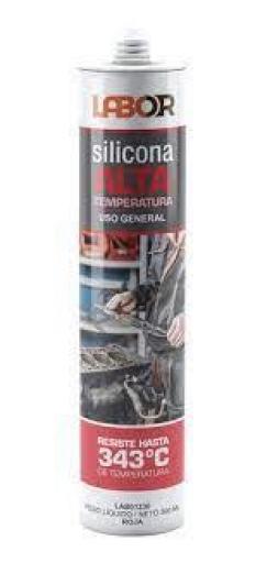 LABOR SELLADOR SILICONA ALTA TEMPERATURA 300ML