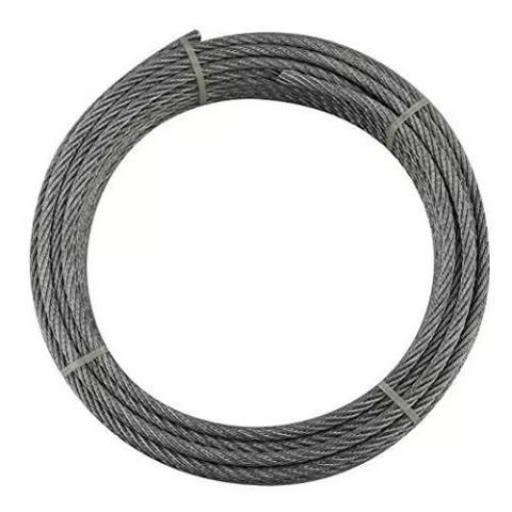 ESLINGA CABLE DE ACERO DIAM. 13 MM. DE 2 MTS. TRABAJO VERTICAL SIMPLE 2020 KG.