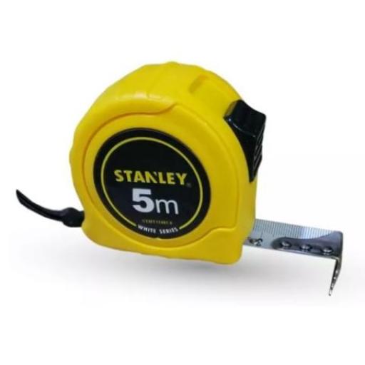 STANLEY CINTA METRICA 5MTS WHITE SERIES