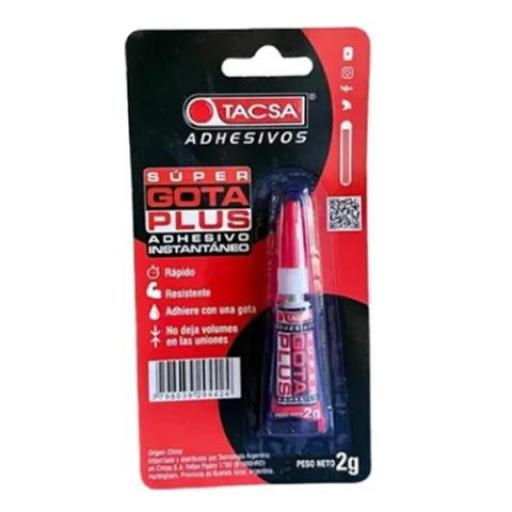 TACSA ADHESIVO INSTANTANEO GOTA PLUS 2GRS.