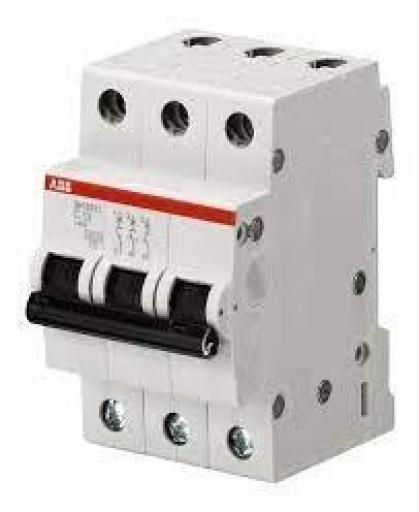 ABB TUBIO INTERRUPTOR TERMICO TRIPOLAR 25A