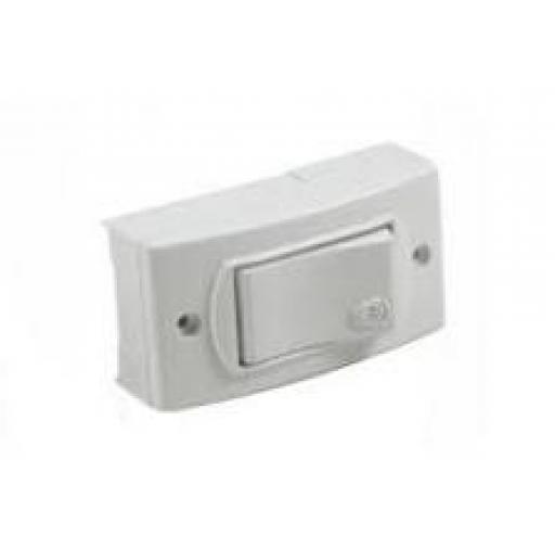 JELUZ PUNTO EXTERIOR 5040102 BLANCO 220V-10A