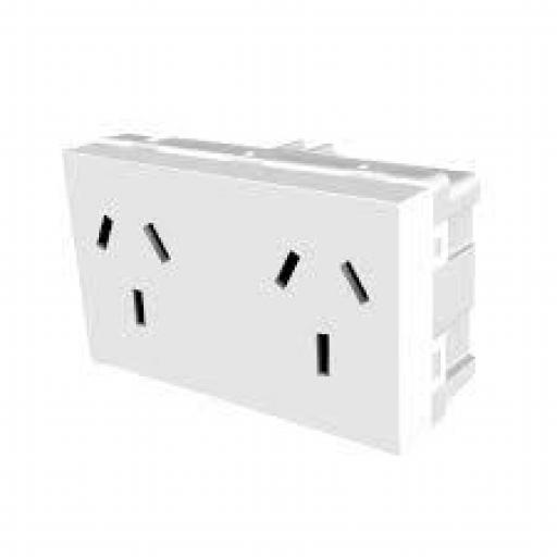 JELUZ TOMA CORRIENTE BIPOLAR 2X10A BLANCO