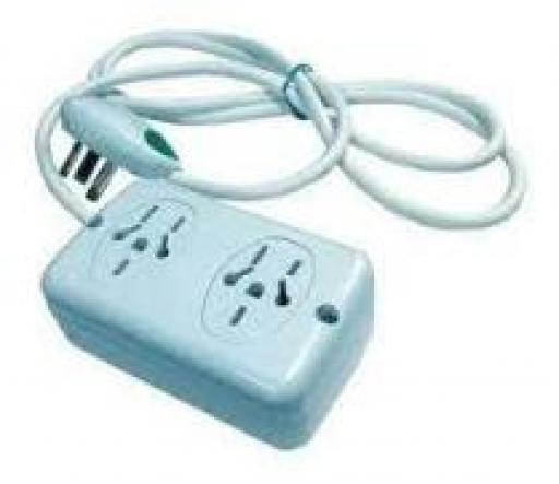 VR PLAST MULTIFICHA 2 TOMAS C/ 1.5 MTS. DE CABLE