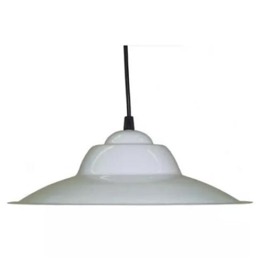 FERROLUX COLGANTE DE CHAPA 320 MM. BLANCO C-132