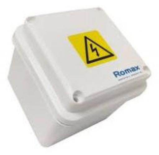 ROMAX CAJA ESTANCA PVC 8 X 8 X 8