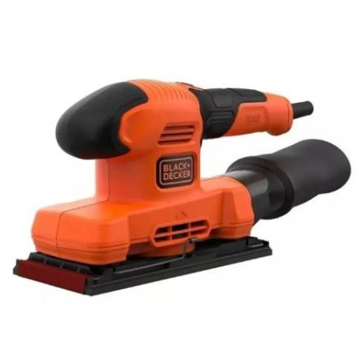 BLACK + DECKER LIJADORA ORBITAL 150W 14000RPM 230X92MM.  BEW220-AR