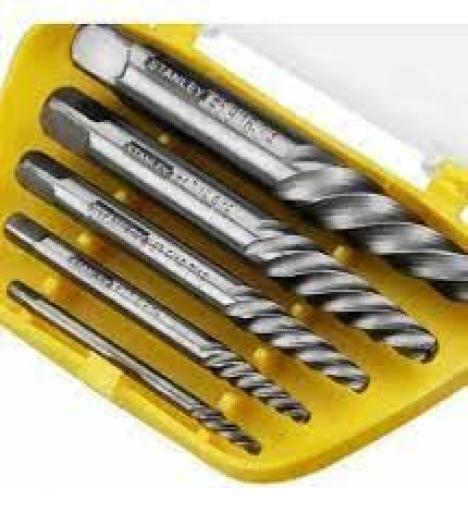 STANLEY S78023 JGO.EXTRACTOR DE TORNILLOS 5PZ