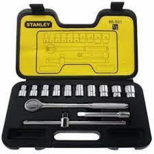 STANLEY JUEGO TUBOS 1/2 14 PIEZAS 86-501 TOOL SET
