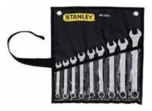 STANLEY S86974 JGO.LLAVES COMBINADAS EN MM 9PZ