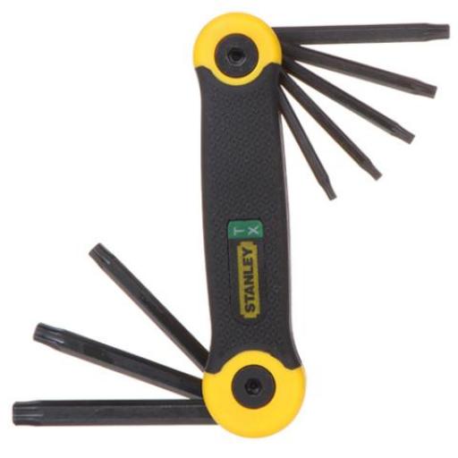 STANLEY JUEGO ALLEN TORX T9-T40 S69266