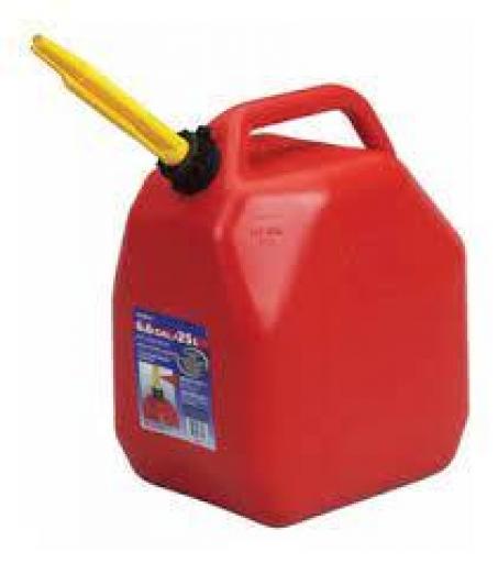 KLDBN25 BIDON ROJO DE GASOLINA 25 LITROS