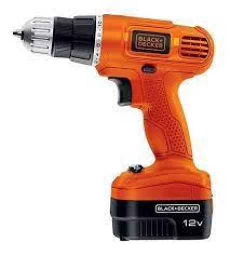 BLACK + DECKER TALADRO ATORNILLADOR 12 VOLT CD121K