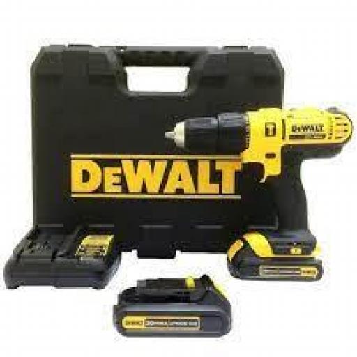 DEWALT TALADRO ATORNILLADOR 20V 13MM C/PE DCD776C2