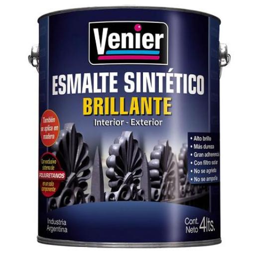 VENIER ESMALTE SINTÉTICO 3P 4 LTS.: VERDE INGLES