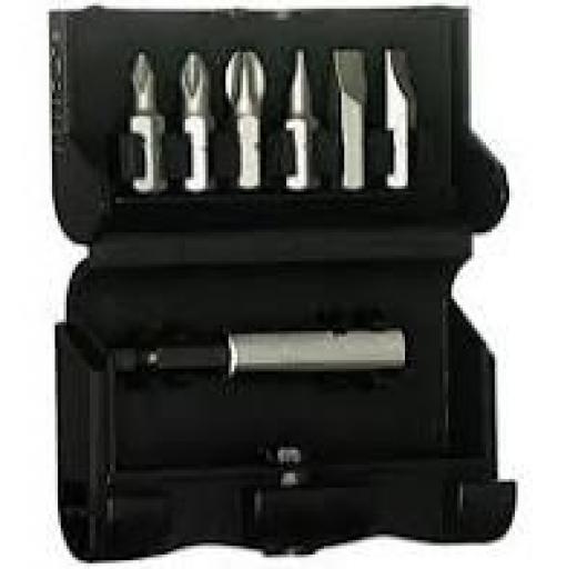 BLACK&DECKER SET DE PUNTAS P/ATOR. 7 PIEZAS