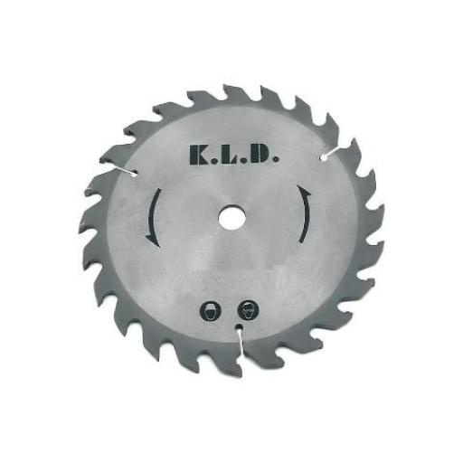 KLD HOJA DE SIERRA CIRCULAR 7 1/4' X 24 DIENTES WIDIA