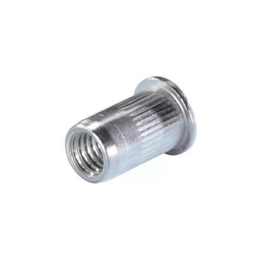 TUERCA REMACHABLE CABEZA BAJA M4