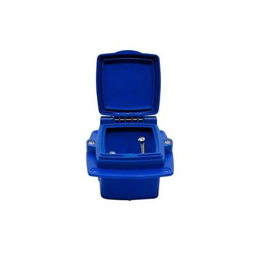 CAPSULADO PVC EMB. 16A AZUL