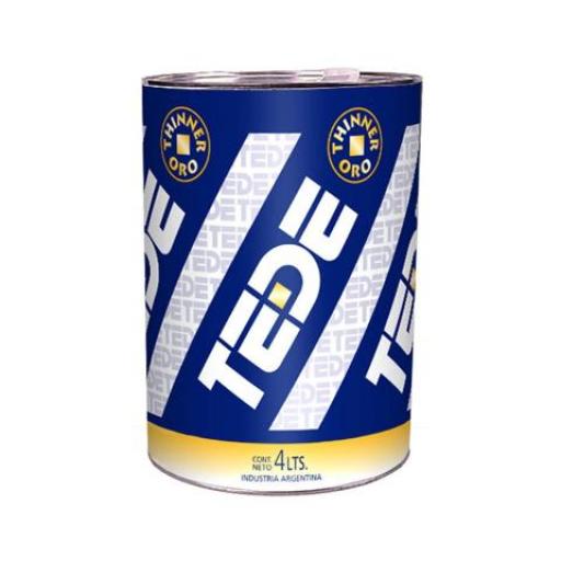 TEDE THINNER SELLO ORO X 4LTS.