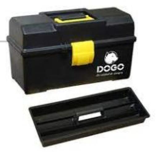 DOGO CAJA PLASTICA  ALTA C/ BANDEJA 42.3X18.5X21.5