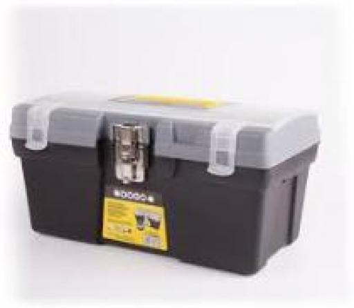 DOGO CAJA PLASTICA GRANDE CON BANDEJA 50X21X24