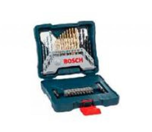BOSCH X-LINE MALETIN 30 PZAS P/TALADRAR Y ATORN.