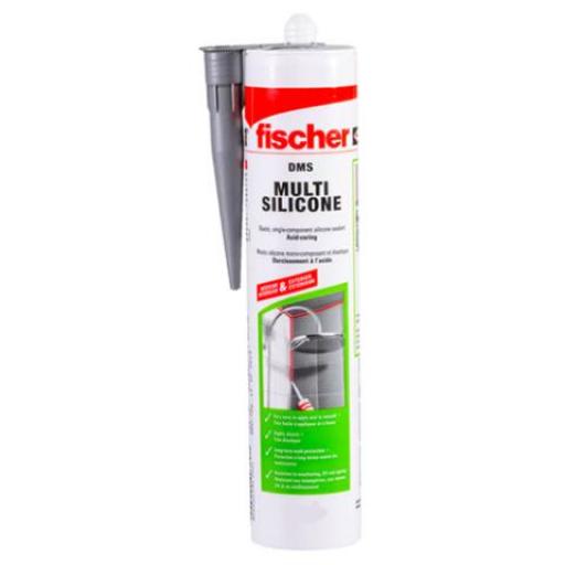 FISCHER MULTISILICONA DMS NEGRA 280ML