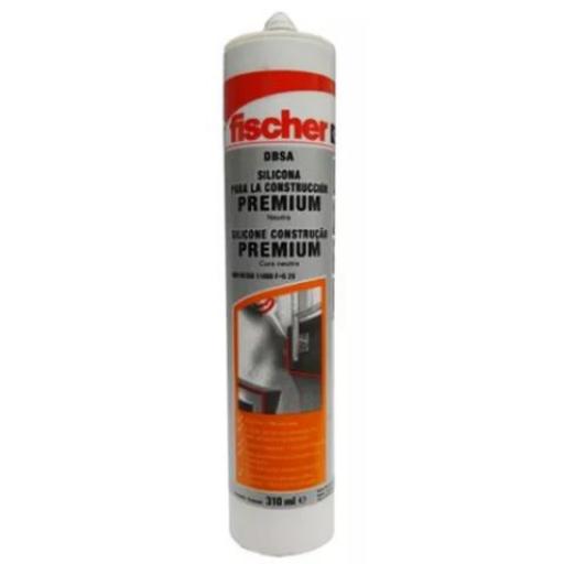 FISCHER SILICONA NEUTRA NEGRA 310ML.