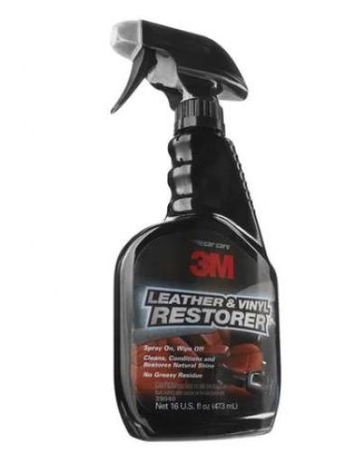 3M RESTAURADOR DE CUERO Y VINILO PARA AUTOS 39040