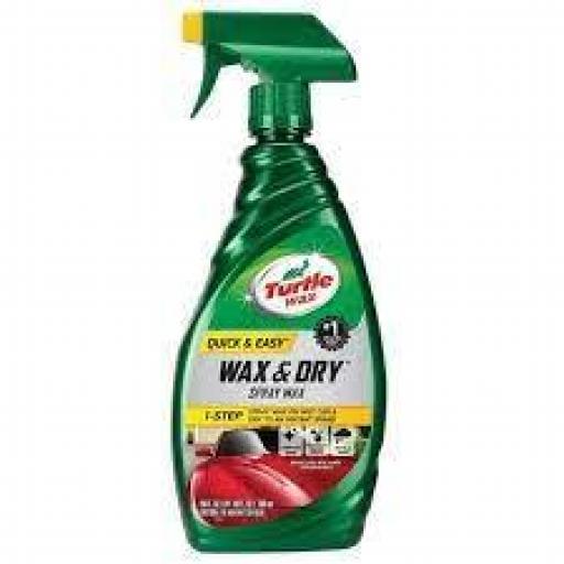 TURTLE CERA RAPIDA SPRAY WAX & DRY 50674
