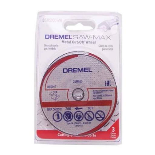 DREMEL Disco de corte en metal  Díametro:3