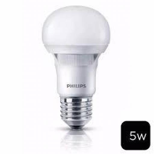 PHILIPS LAMPARA LEDBULB 40W 5W LED LUZ FRIA E27