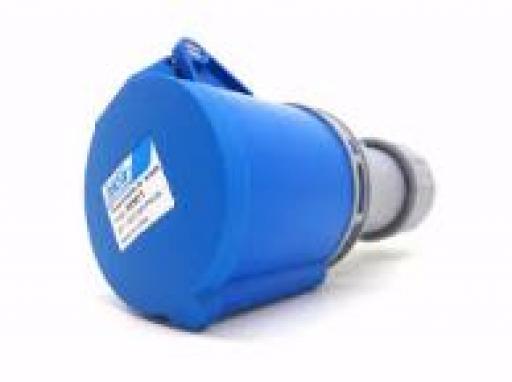 SCAME FICHA HEMBRA STECK 16A-220V 2P+T