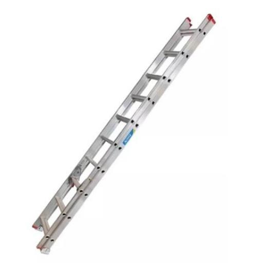 ALPINA ESCALERA ALUMINIO EXTENSIBLE 10 A 20 ESCALONES (3.05 A 5.18MTS.)