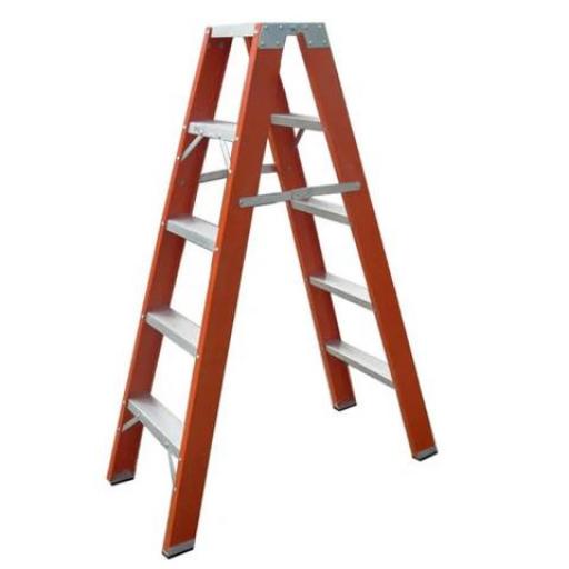 ESCALERA DIELECTRICA TIJERA DOBLE TDF 06 6 ESC. ALTURA 1.8 MT.