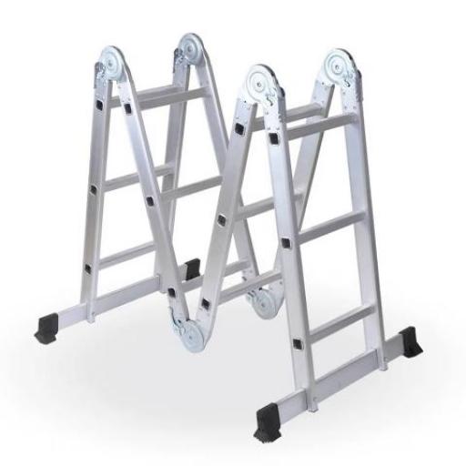 ALPINA ESCALERA ALUMINIO ARTICULADA 12 ESCALONES