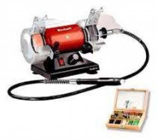 EINHELL AMOLADORA CON MINITORNO KIT DE 100PCS 120W TH-XG 75