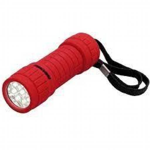 RAYOVAC LINTERNA 9 LED 3AAA C/PILAS BRS9LED-BLA