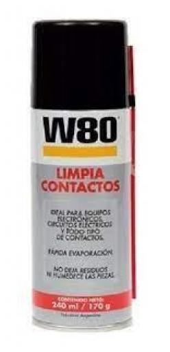 W80 LIMPIA CONTACTOS 240ML/170G