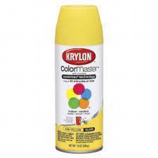 KRYLON 5B USO GRAL. BRILLANTE AMARILLO 340GR