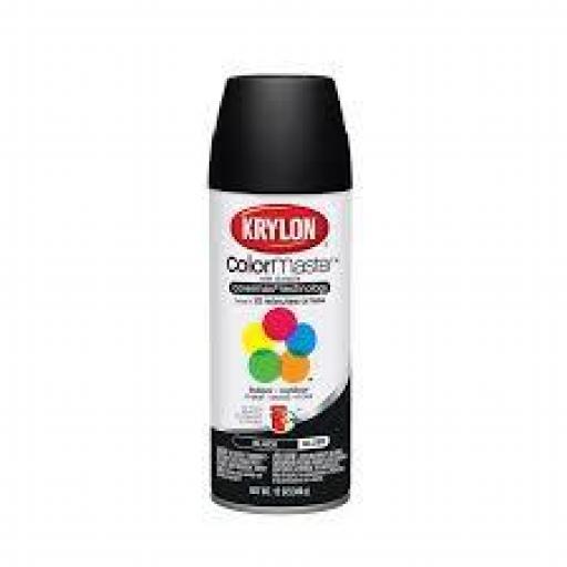 KRYLON 5B USO GRAL.BRILLANTE NEGRO 340 GR.