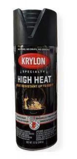 KRYLON ALTA TEMPERATURA NEGRO 340GR