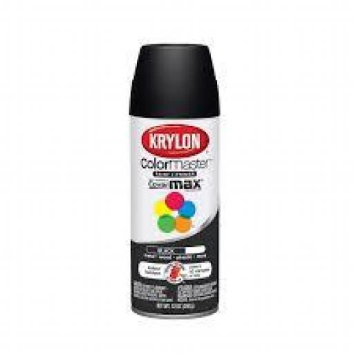 KRYLON USO GRAL. SATINADO NEGRO 340 GR