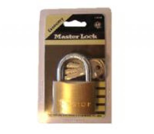 MASTERLOCK CANDADO DE BRONCE CEMENTADO 50MM