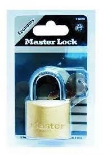 MASTERLOCK CANDADO DE BRONCE CEMENTADO 40MM