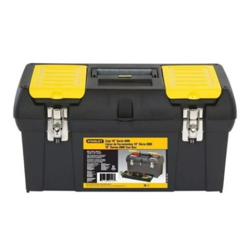 STANLEY CAJA DE HERRAMIENTAS 19 C/ BROCHE 189X260X248MM