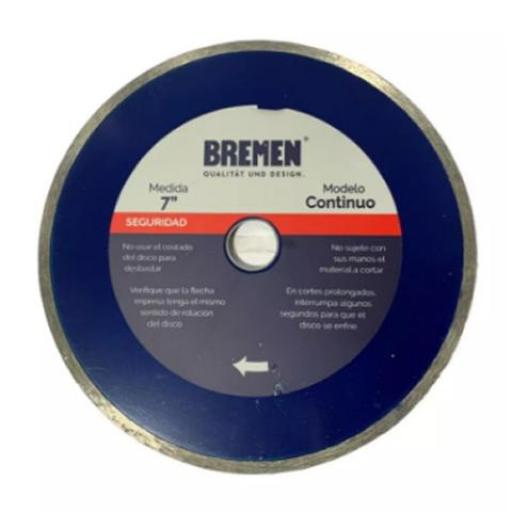 BREMEN 4528 DISCO DIAMANTADO CONTIUO 7