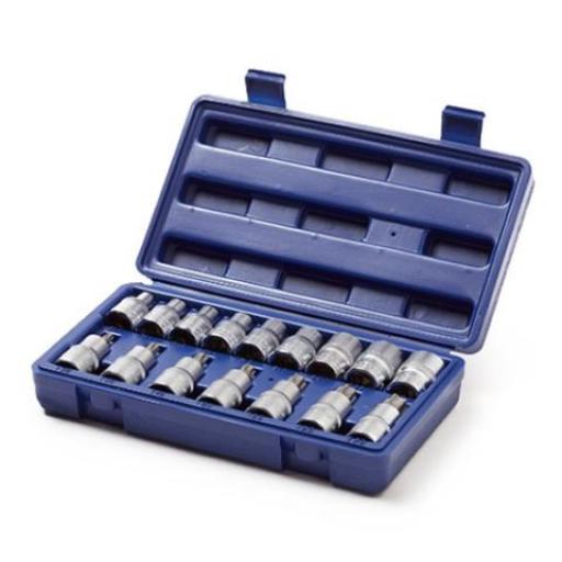 BREMEN JUEGO DE BOCALLAVES Y PUNTAS TORX 1/2