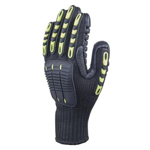 DELTAPLUS  GUANTE DE ALTO IMPACTO GT W904 NYSOS AMARILLO 11 VV904JA11